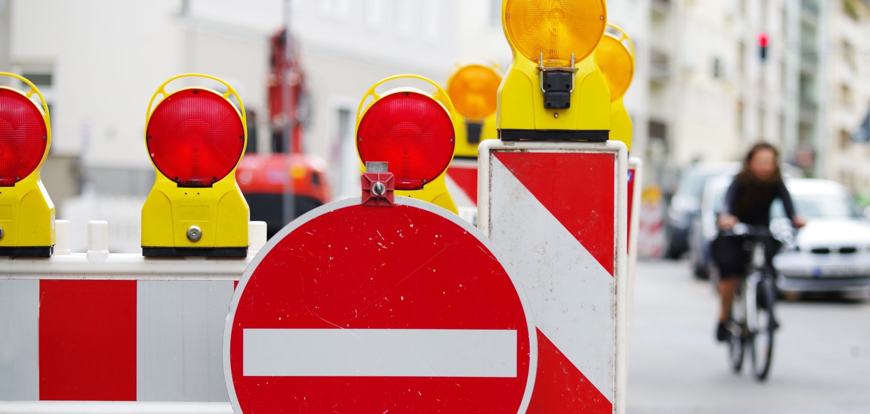 Baustelle, Straßenabuarbeiten