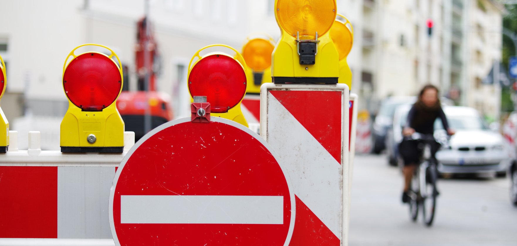 Baustelle, Straßenabuarbeiten