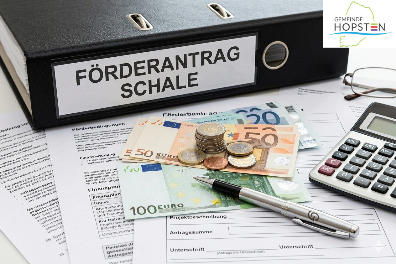 Förderantrag Schale