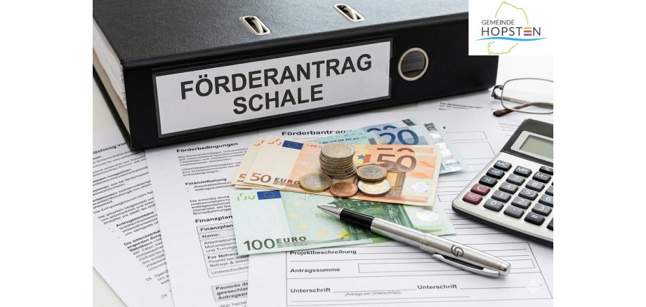 Förderantrag Schale